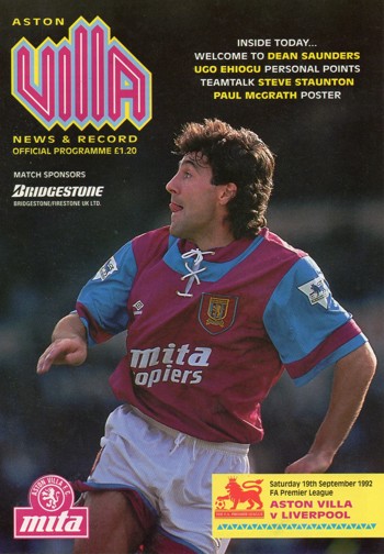 Match programme